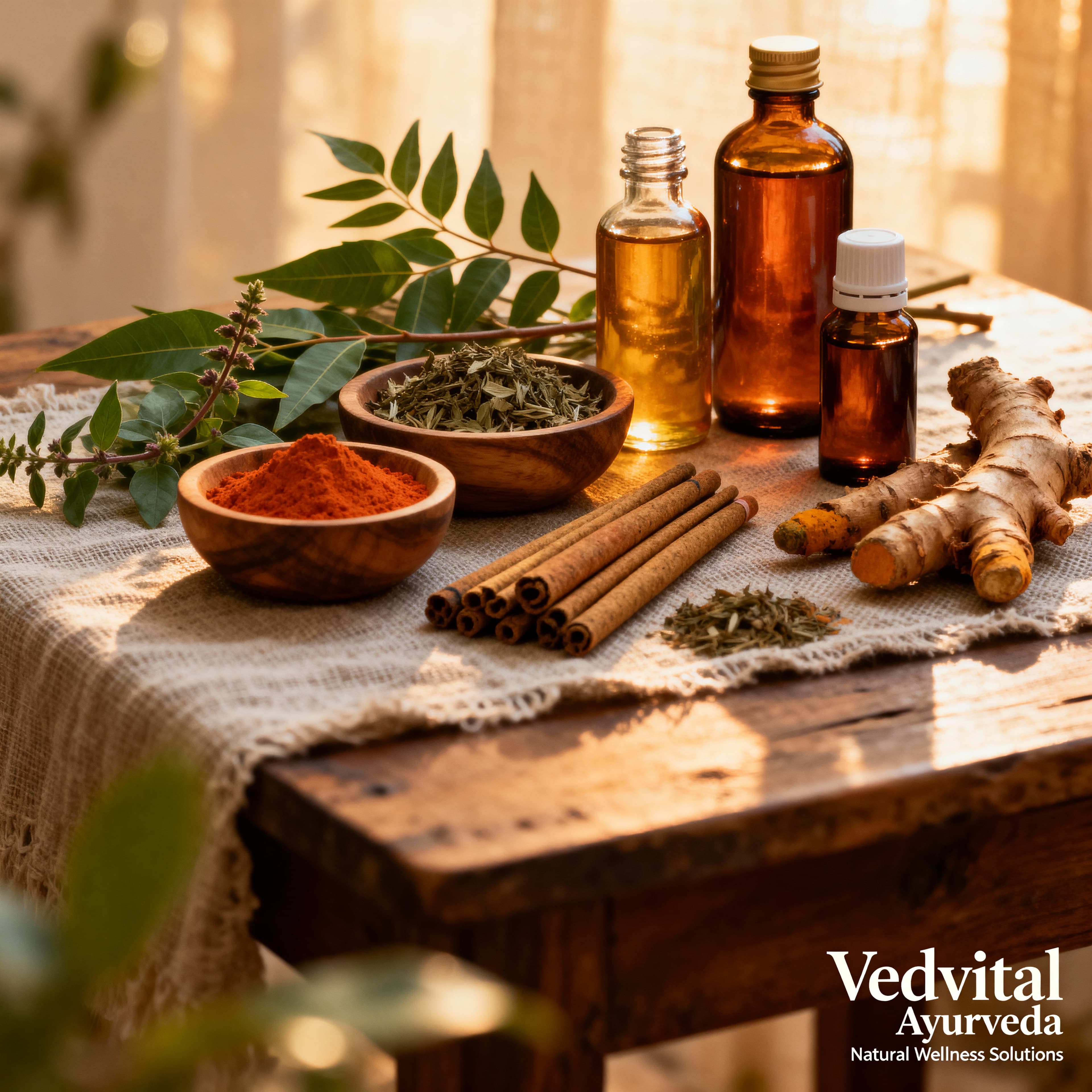 Natural Ayurvedic herbs and wellness products by Vedvital Ayurveda
